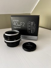 Voigtlander 40mm ultron for sale  GLASGOW