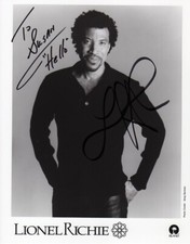 Lionel Richie - Cantor - Foto assinada - Certificado de autenticidade (32869) comprar usado  Enviando para Brazil