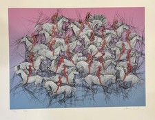 Usado, Guillaume Azoulay- Serigrafia em papel "Exodus" comprar usado  Enviando para Brazil