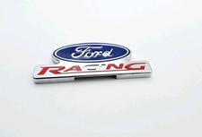 EMBLEMA EMBLEMA LOGOTIPO FORD RACING SÍMBOLO EMBLEMA CROMADO comprar usado  Enviando para Brazil
