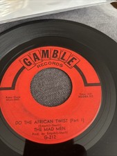 Usado, THE MAD MEN - DO THE AFRICAN TWIST PT 1&2 FUNK 45 VG+/EX 1968 comprar usado  Enviando para Brazil