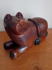 Large wooden abstract for sale  BECCLES
