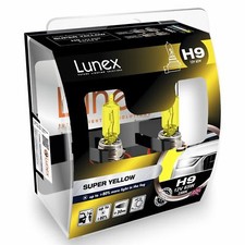 Lâmpada para farol Lunex Super Yellow H9 (709) pacote duplo 2300K comprar usado  Enviando para Brazil