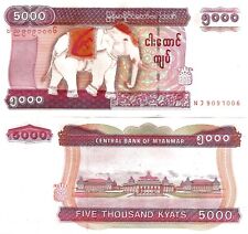 Myanmar 5000 kyats for sale  Shipping to Ireland