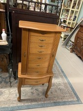 Oak standing jewelry for sale  Pinehurst