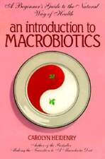 Introduction macrobiotics pape for sale  Montgomery