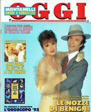 Oggi 1992 benigni usato  Italia