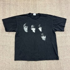 Camisa masculina vintage The Beatles GG preta década de 1990 4 rostos Meet The Beatles comprar usado  Enviando para Brazil
