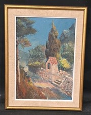 Tableau huile Paysage Provençal école Française XXème comprar usado  Enviando para Brazil