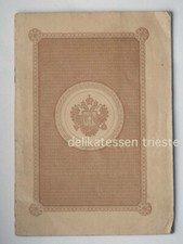 Antico passaporto antique usato  Trieste
