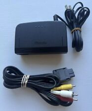 Fonte de alimentação CA original do fabricante Nintendo 64 N64 tijolo NUS-002 AC + cabo AV fabricante de equipamento original comprar usado  Enviando para Brazil