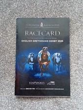 Greyhound derby racecard for sale  WINDSOR