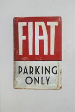 Insegna fiat parking usato  Settingiano