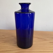 Antique chemist blue for sale  TRING