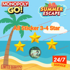 Usado, Adesivos Monopo_ly GO! 3-4 ⭐ ADESIVO | SUPER RÁPIDO 24/7⚡| comprar usado  Enviando para Brazil