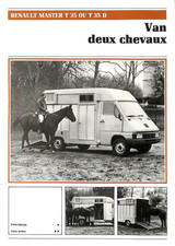 Renault master van d'occasion  Les Bordes