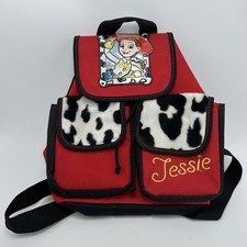 SUPER RARO Disney Toy Story 2 Jessie Mini Mochila Infantil Vermelha com Estampa de Vaca, usado comprar usado  Enviando para Brazil