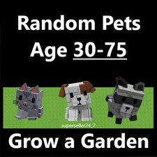 Idade 30-75 animal de estimação aleatório - cultive um jardim Roblox comprar usado  Enviando para Brazil