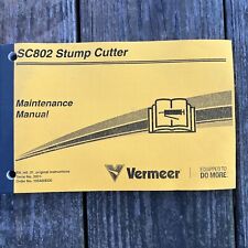 Vermeer sc802 stump for sale  Bradenton