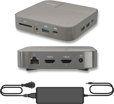 Estación de Acoplamiento USB C 11 EN 1 8K Doble 4K 130W segunda mano  Embacar hacia Mexico