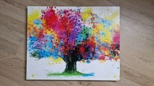 Farbenfrohes baum bild gebraucht kaufen  Hof