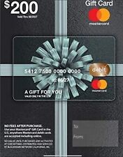 200 mastercard gift for sale  Metairie