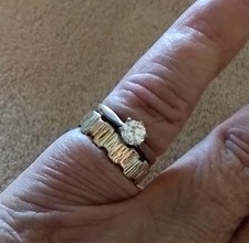 Stunning 18ct white for sale  WEYMOUTH