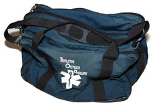 Antiga Geração Trauma Oxigênio Vias Aéreas Medicina Medicina EMS Kit Bolsa de Ombro Grande comprar usado  Enviando para Brazil