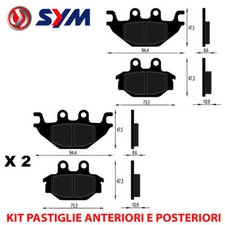 Kit pastiglie freno usato  Napoli