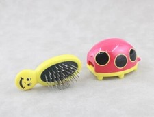 Conjunto de escova de cabelo American Girl Bitty Twins bebê espelho joaninha para boneca 18"", usado comprar usado  Enviando para Brazil