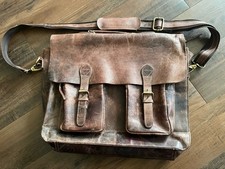 Genuine leather vintage for sale  North East