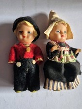 Couple poupées miniatures d'occasion  Brie-Comte-Robert