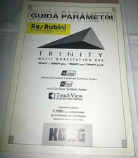 Manuale korg trinity usato  Italia