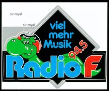 Werbe aufkleber radio gebraucht kaufen  Deutschland