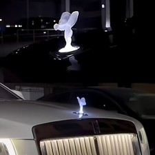 EMBLEMA DE GRADE DE CRISTAL ESPÍRITO de ECSTASY ROLLS ROYCE GHOST CULLINAN WRAITH DAWN comprar usado  Enviando para Brazil