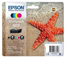 Cartuchos de tinta multipack Epson 603 Starfish novos em folha comprar usado Cartuchos de tinta multipack Epson 603 Starfish novos em folha comprar usado  Enviando para Brazil