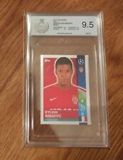 2017 Topps UCL Sticker - Kylian Mbappe AS Monaco Rookie #248 PGS 9.5 Fußball  comprar usado  Enviando para Brazil