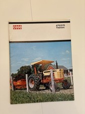 Case tractor brochure for sale  Kalamazoo