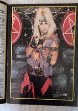 Motley Crue vintage música recuerdos pegatinas hinchadas revista y pegatina segunda mano  Embacar hacia Mexico