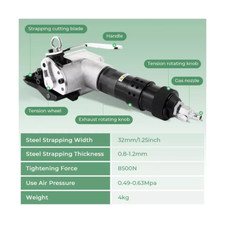 Pneumatic steel strap for sale  USA