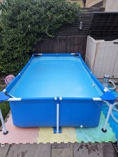 Intex rectangular swimming for sale  LONDON