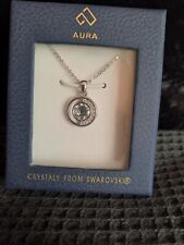 Aura necklace crystals for sale  BARKING