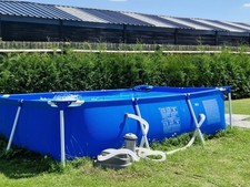 Intex rectangular swimming for sale  STROUD
