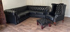 Chesterfield corner sofa for sale  MARCH