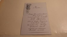 1900.menu illustré cheval d'occasion  Saint-Brieuc
