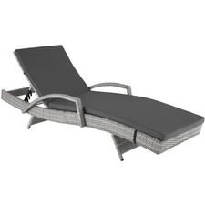 Aluminium rattan sonnenliege gebraucht kaufen  Igersheim