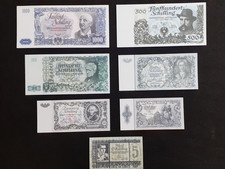 Banconote austria 1000.500.100 usato  Cerveteri