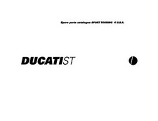 Ducati parts manual for sale  Lexington