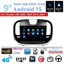 Navegação GPS rádio estéreo veicular para Chrysler 300 300C 2015-2023 9"" Android 15 4GB+32GB comprar usado Navegação GPS rádio estéreo veicular para Chrysler 300 300C 2015-2023 9"" Android 15 4GB+32GB comprar usado  Enviando para Brazil