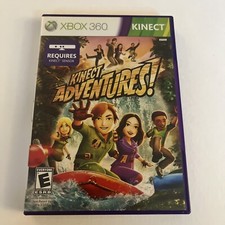 Kinect Adventures (Microsoft Xbox 360, 2010) Novo na caixa com manual. Testado! Envio rápido comprar usado  Enviando para Brazil